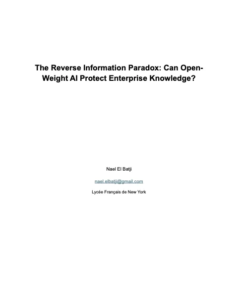 Title page of the study (PDF)